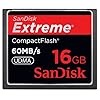 SanDisk - Carte Mémoire CompactFlash - Extreme - 60 Mo/sec - 16 Go