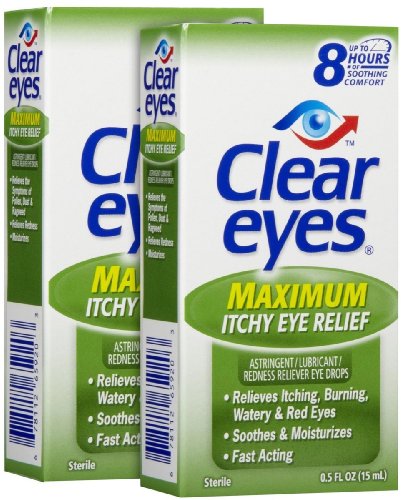 Huge save onallergy eye drop Clear Eyes Itchy Eye Relief Eye Drops-0.5 oz