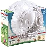 Kaytee Run-About 7-Inch Exercise Ball, Clear