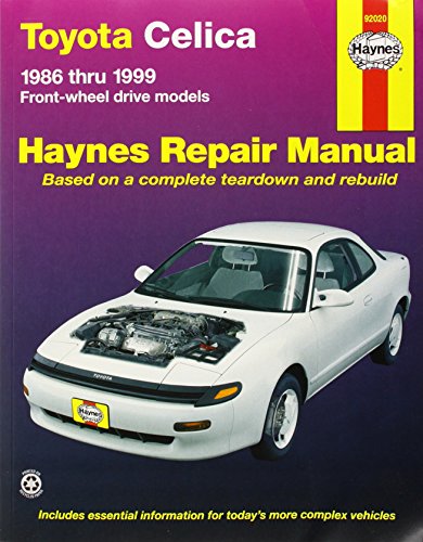 Toyota Celica (fwd) '86'99 (Haynes Repair Manuals), by John Haynes