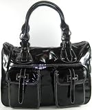 DKNY (Donna Karan New York) Business Tote in Black Patent