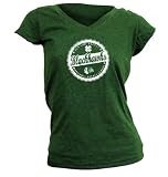 Old Time Hockey NHL Women's Chicago Blackhawks Tulla V-Neck S/S Triblend T-Shirt (HTHR KELLY, Large)