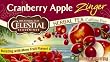 Celestial Seasonings Herb Tea, Cranberry Apple Zinger, 20-Count Tea Bags (Pack of 6)