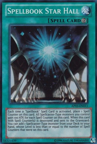 Yu-Gi-Oh! - Spellbook Star Hall (AP03-EN011) - Astral Pack: Booster Three - Unlimited Edition - Super Rare