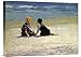 Global Gallery Budget GCS-282681-22-142 Edward Henry Potthast Confidences Gallery Wrap Giclee on Canvas Wall Art Print