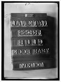 Photo Reprint NATIONAL PRESS CLUB. YEARBOOK PRINTING BLOCK 1914