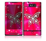 Bling Wings Design Decorative Skin Cover Decal Sticker for Motorola Droid T ....