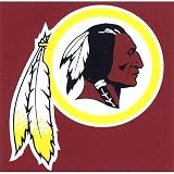 Redskins Reflective Decal