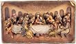Decorative Plate - The Last Supper - 28in.x5in.x16 and 1/2in. - Imported