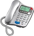 Binatone Lyris 710 Silver Corded Phone with Answer Machine
