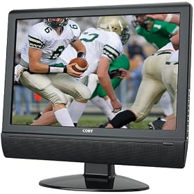 Coby TFTV2224 22-Inch Widescreen LCD HDTV/Monitor with HDMI Input, Black