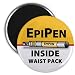 EPIPEN INSIDE Waist Pack Medical Alert 2.25 Fridge Magnet