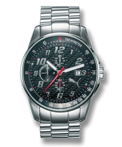 PUMA Men's PU127F2A0201.519 Race Chronograph Tachymeter Watch