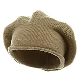 New Rasta Beanie Hat - Khaki W27S26F
