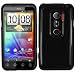 mumbi TPU Silikon Case HTC EVO 3D Silikon Tasche H�lle - SKIN ETUI EVO 3D Schutzh�lle hoch-glanz schwarz