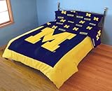 Michigan Wolverines Comforter Set Twin