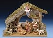 Fontanini 5" Nativity Scene with Italian Stable 7-Piece Set #54491
