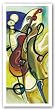 Low Down Bass by Alfred Gockel 19.5"x39.25" Art Print Poster