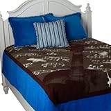 Cozy Fresh Fun Guitar Comforter Mini Set, Twin