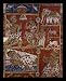 West Indian painter from 1439 (Kalpasûtra manuscript, Scene: The transfer of the embryo) Framed Art Poster Print - 11 X 17