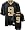 Drew Brees Black New Orleans Saints Youth NFL Replica Jersey - X-Large (18-20)