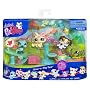 Littlest Pet Shop Themed Playpack - CHASE-N-PLAY PARK with 3 EXCLUSIVE Pets