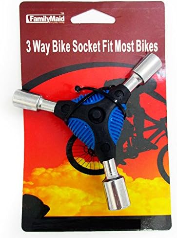 Bicycle Bike 3Way Y Handle Hex Socket Wrench Trigeminal Repair Tool 8mm 9mm 10mm