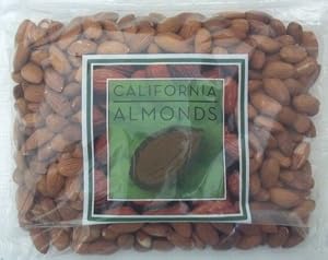Raw Almonds from California - 10 (1 Lb) Resealable Packages