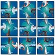 Scramble Squares: Sharks