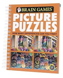 Brain Games Picture Puzzles #5, How Many Differences Can You Find?