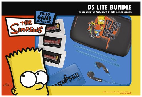 Childrens Toyshop  Video Games : 4Gamers Officially Licensed Bart Bundle for DS Lite (Nintendo DS)