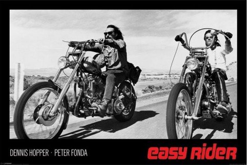 1art1 48890 Easy Rider - Dennis Hopper, Peter Fonda Poster 91 x 61 cm Preisvergleich