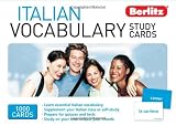 Italian Vocabulary Study Cards (Berlitz Study Cards) (English and Italian Edition)