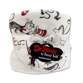 Trend Lab Hooded Towel, Dr Seuss Cat in the Hat