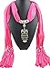 Elegant Charm Owl Pendant Jewelry Necklace Scarf