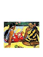 Picture Lienzo Donne Di Tahiti - Gauguin Paul