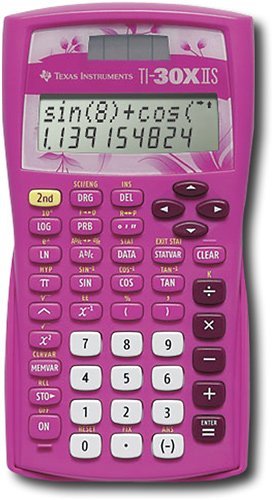 Texas Instruments TI-30X IIS 2-Line Scientific Calculator, Pink On Sale