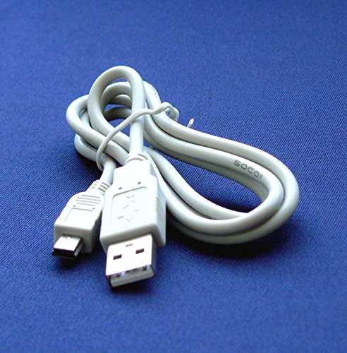 Canon PowerShot SD1200 IS & SD1200IS Digital Camera Compatible USB 2.0 Cable Cord - IFC-400PCU & IFC-300PCU Model - 2.5 feet White - Bargains Depot®