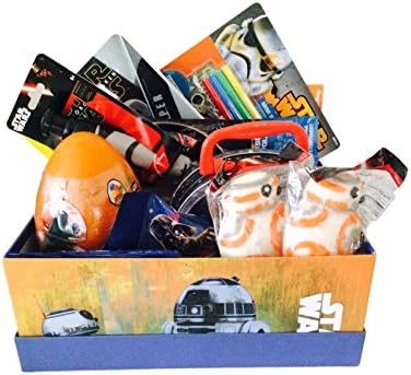 Star Wars Easter Gift Box for Boys 5-10 Years Old (BB2 and Darth Vader) - Gift Basket Idea