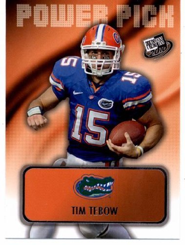 2010 Press Pass #101 Tim Tebow PP - Florida Gators (Power Pick - SHORT PRINT)(Football Cards)