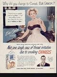 Why did you change to Camels, EVA GABOR? 