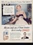 Why did you change to Camels, EVA GABOR? "I had to be sure my cigarette agreed with my throat. So I tried many different brands. I chose Camels for their day-in, day-out mildness and flavor!" says EVA GABOR, Star of Television, Screen and Stage. ..... 1952 Camel Cigarettes Ad, A5185.