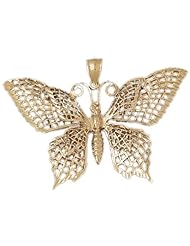CleverEves 14K Gold Pendant Butterfly Themed 16.2 - Gram(s)