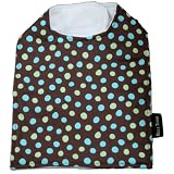 Bella Tunno Bib in Mocha Man Spots