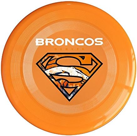 SYYFB Unisex Denver Football Team Logo S Outdoor Game Frisbee Sport Disc RoyalBlue