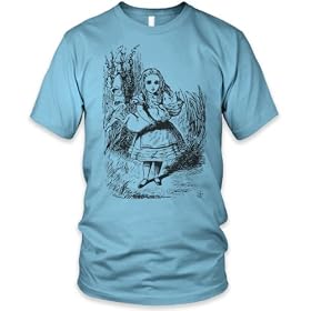 Alice in Wonderland - Alice & Pig Baby Fine Jersey T-Shirt, Aqua, XS