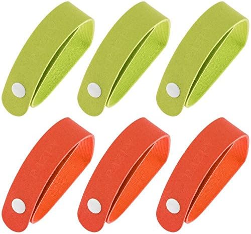 NTZ Products - Mosquito Repellent - Micro Fiber Adjustable Wristband/Ankle Bracelet | Organic Plant Oil Based Formula | Resealable Ziploc Travel Pack (6 Per Pack)- Assorted Colors (1 Pack - 6 Bands)