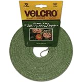 Velcro Plant Ties 75 X 1/2-Inches, Green (90648)