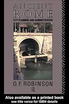Ancient Rome: City Planning and Administration
