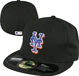 New York Mets Black Alternate 2010 Authentic On-Field 59FIFTY Fitted Hat
